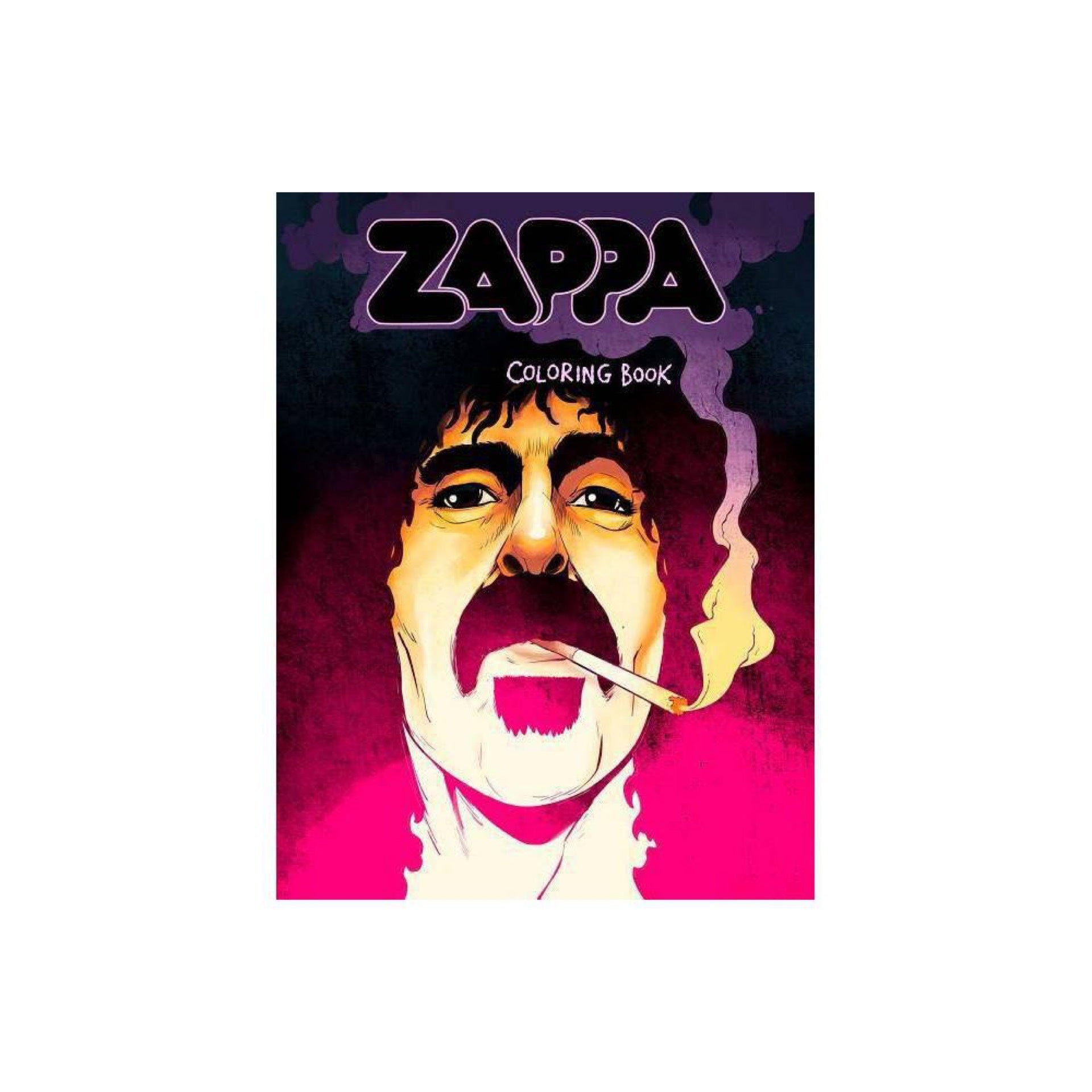 Frank Zappa Coloring Book : By Fantoons | My Mama'S Dania